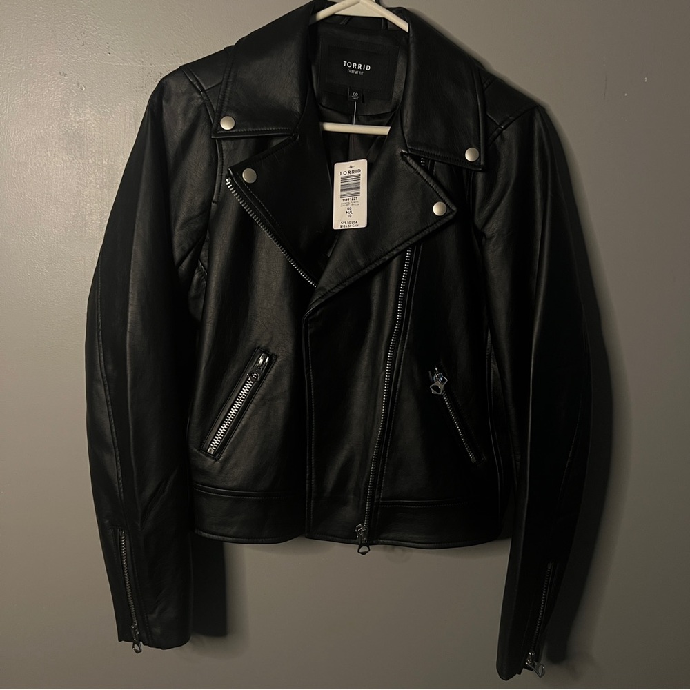 Torrid leather jacket